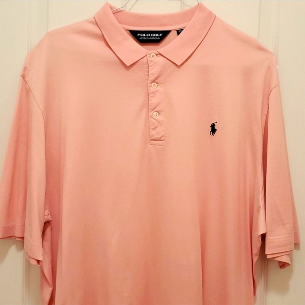 Polo Golf Shirt 🌻 XXL Ralph Lauren Pima Cotton Pink